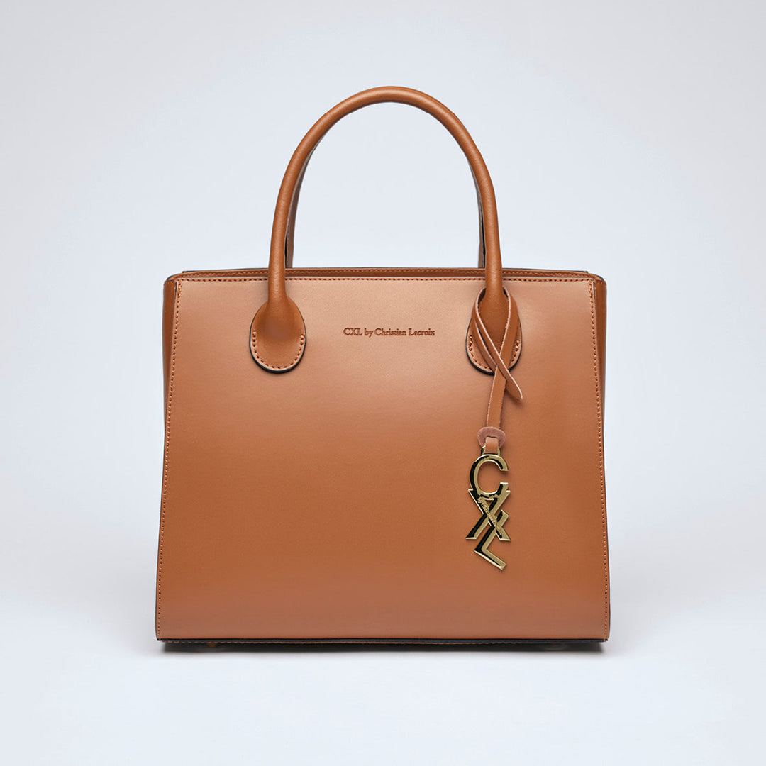 Leather handbag Montaigne