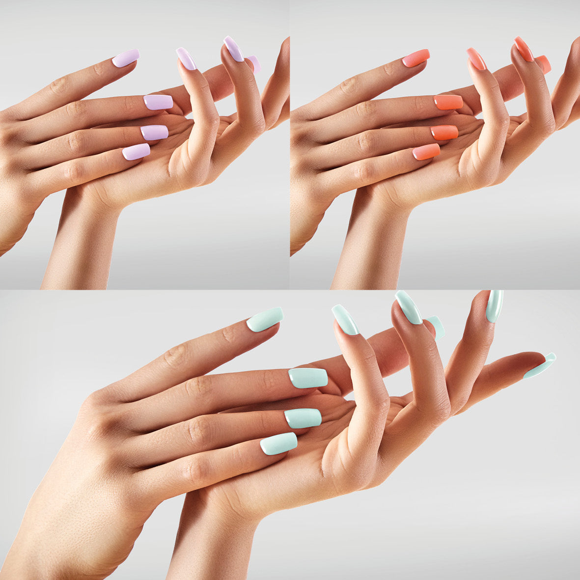 Kit de 3 vernis Ã  ongles avec base coat et top coat - VipShopBoutic