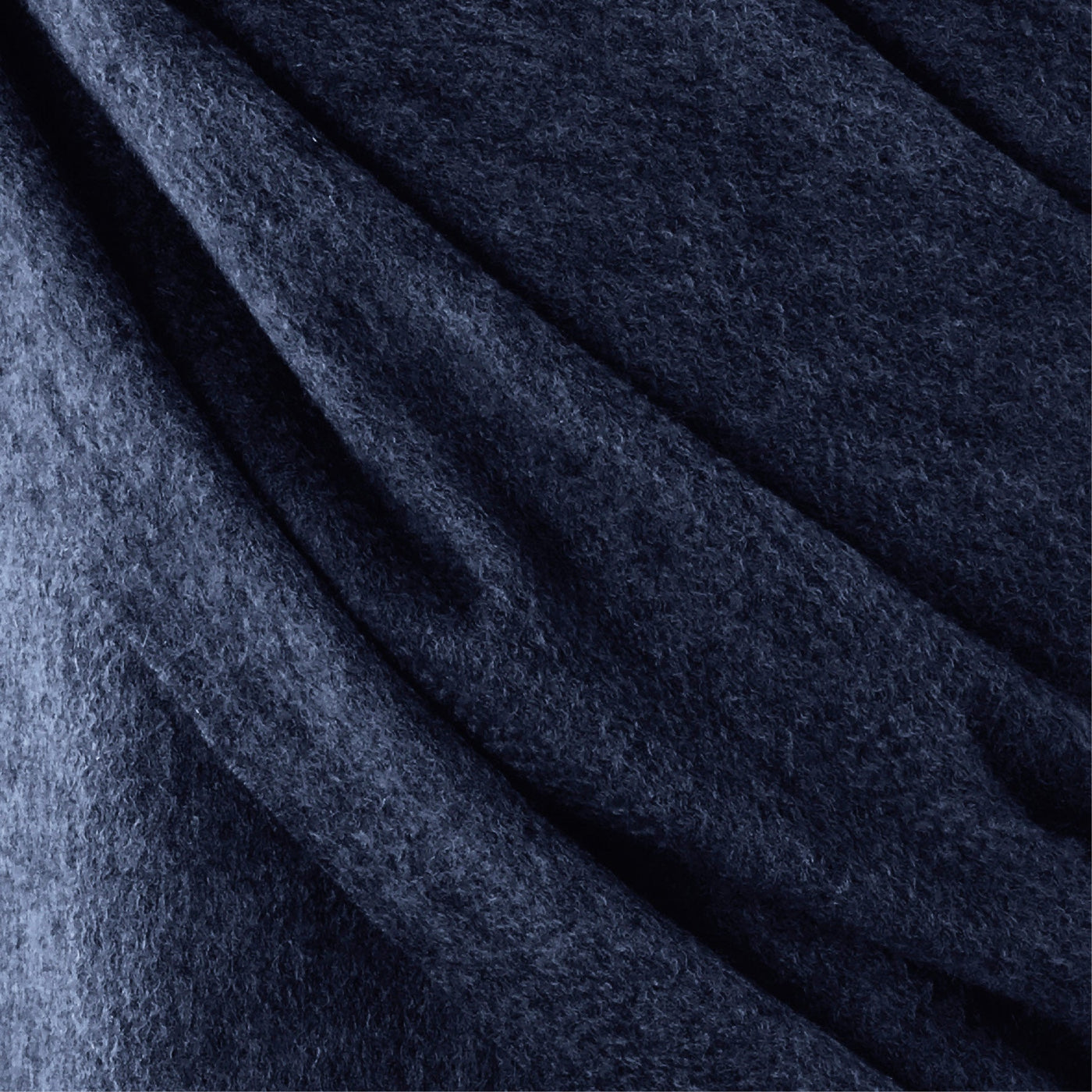 Poncho cachemire - Bleu marine